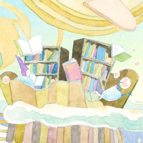 ぽかぽか図書館