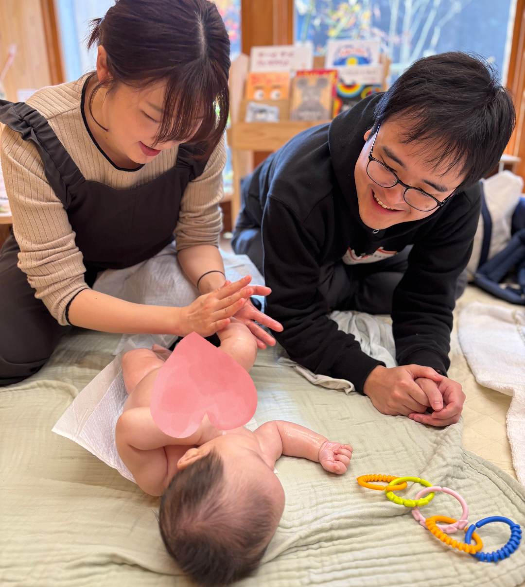 1月ベビーマッサージ ｜ そらのあそびば ハレノチクモリブログ – 小松